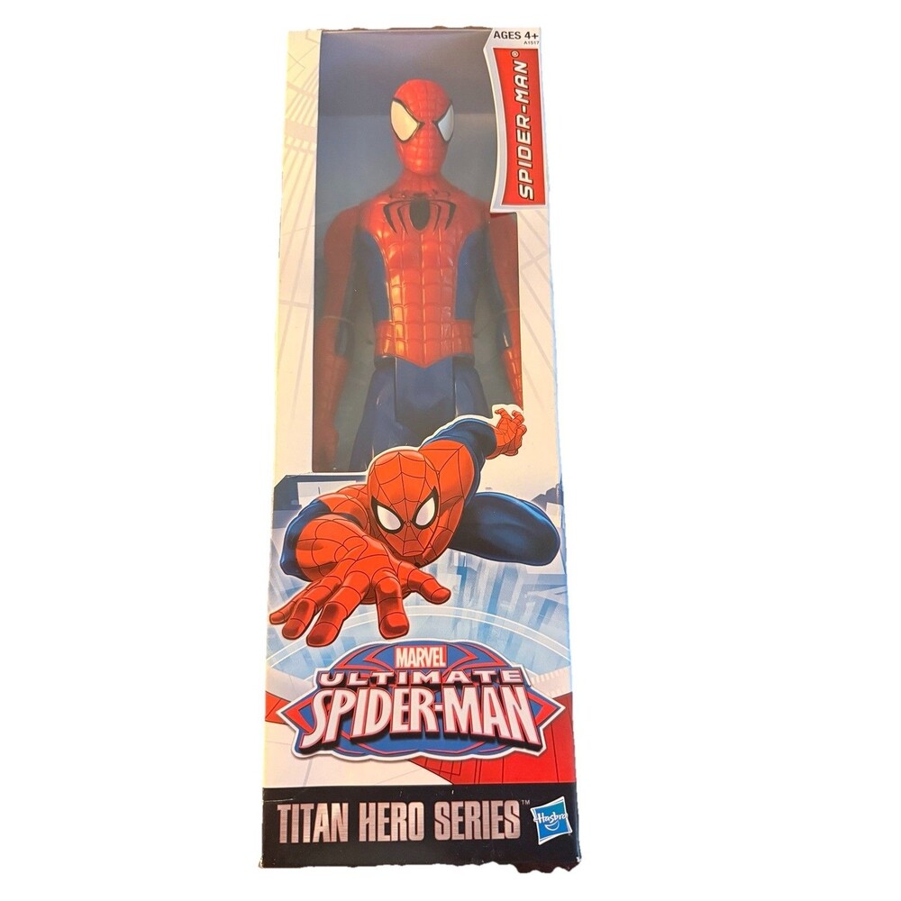 Marvel Ultimate Spider-Man 12” Titan Hero Series Action Figure Hasbro New